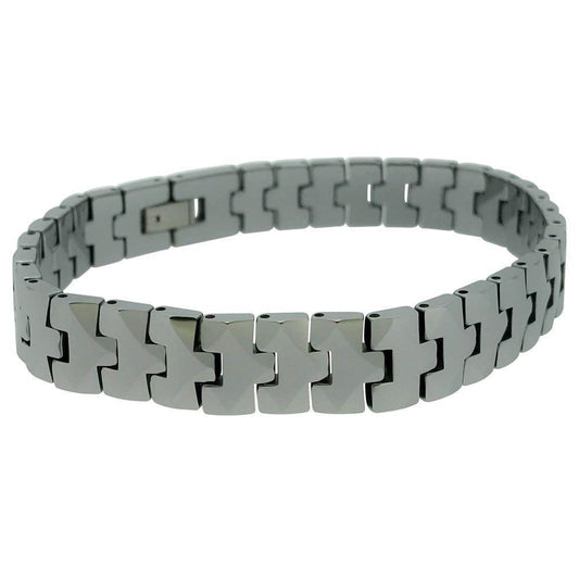 Reflective Polished Tungsten Bracelet