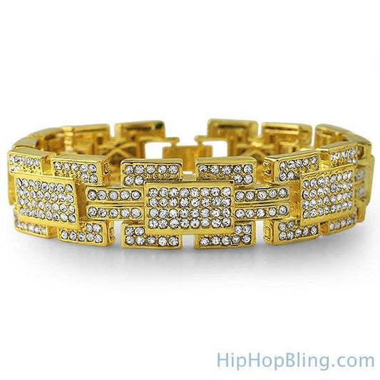 Crazy Ballers Gold Bling Bling Bracelet