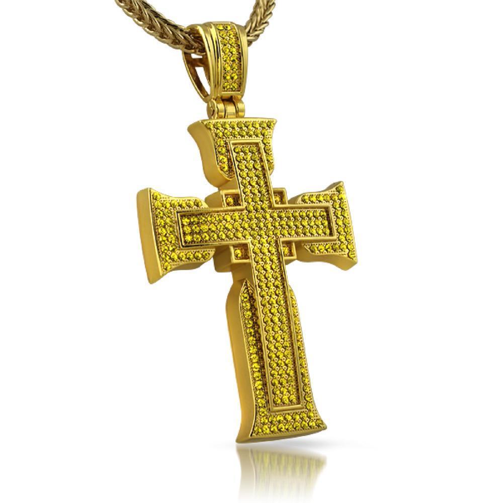 Lemonade Designer Bling Bling Cross