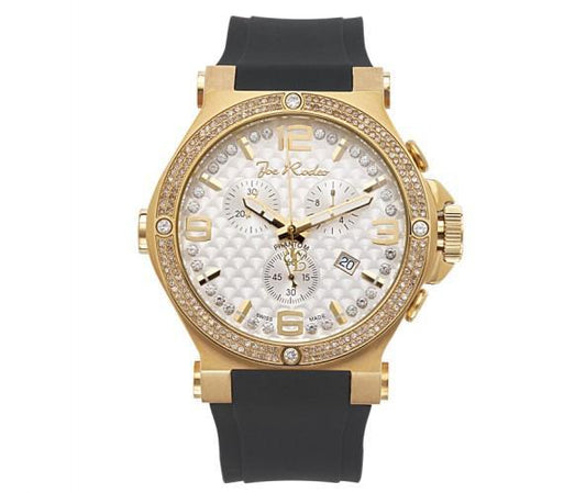 Golden Joe Rodeo Phantom 2.25ct Diamond Watch & Rubber Strap