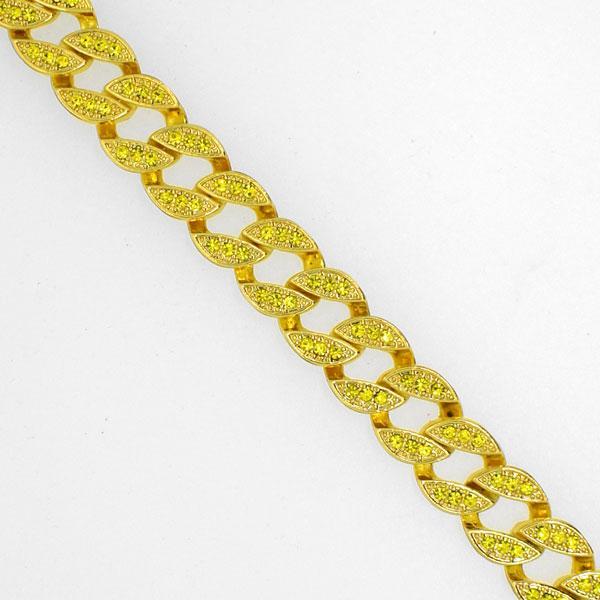 Lemonade Bling Miami Cuban Bracelet