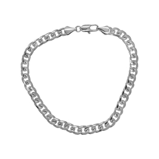 Miami Cuban Bracelet Silver Plated 6MM