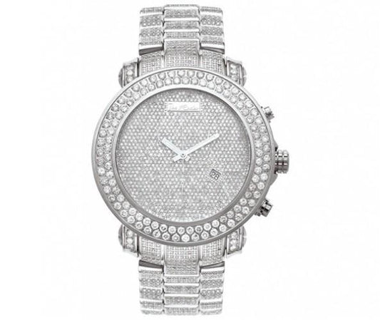 23.90ct All Diamond Joe Rodeo Watch BLING BLING