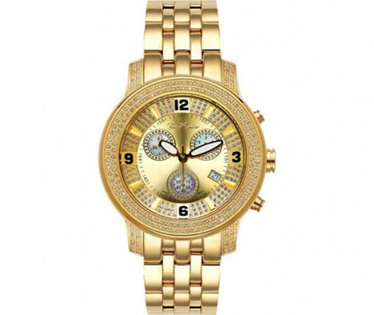 Joe Rodeo Diamond Watch Gold Micron 1.50ct 2000 Series