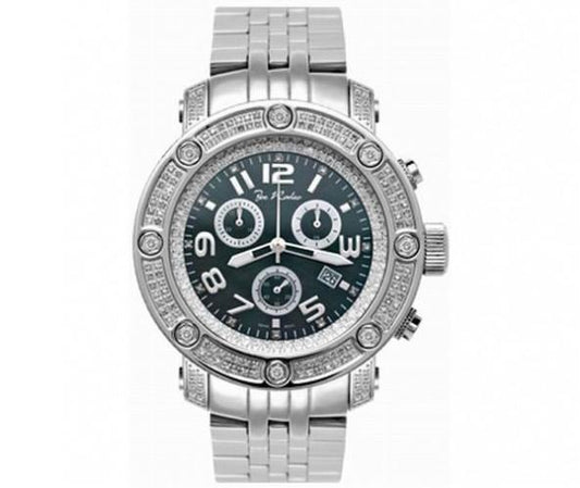 Apollo Joe Rodeo Diamond Watch 1.70ct Black Dial