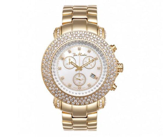 6.00ct Triple Diamond Bezel Golden Joe Rodeo Watch