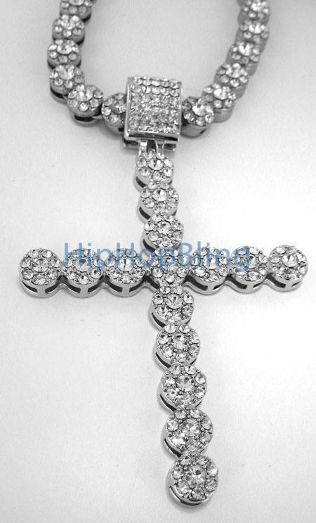 Cluster Bling Bling Cross Bling Chain Combo