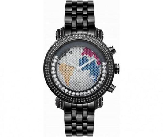 World is Mine Floating Black Joe Rodeo Watch 1.75ct