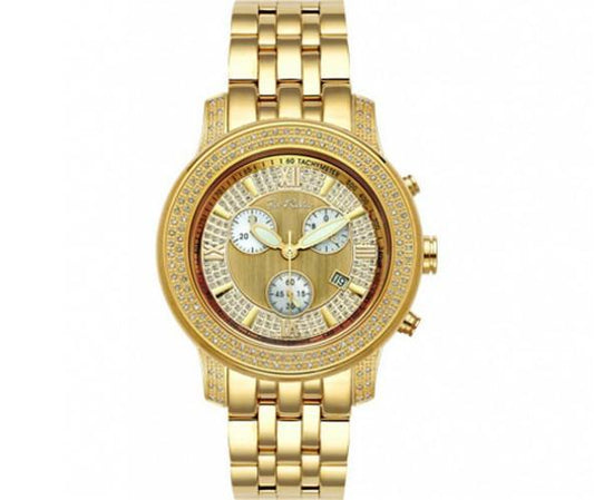 Joe Rodeo Diamond Watch 1.50ct 2000 Series Gold Micron