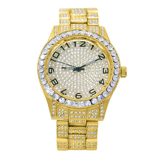 Big Baller Iced Out Bling Hip Hop Watch