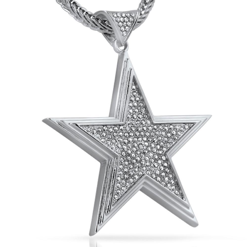 Hip Hop Super Star Bling Bling Pendant