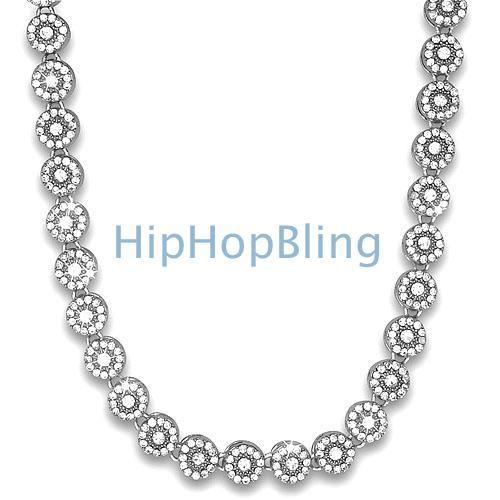 Custom Cluster Bling Bling Chain 36 Inches - 1200 Stones!