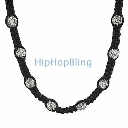 Bling Bling 23 Disco Balls Hip Hop Chain