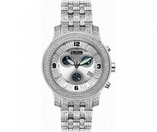 Joe Rodeo 3.50ct Diamond Band Watch Chrono 2000 Series