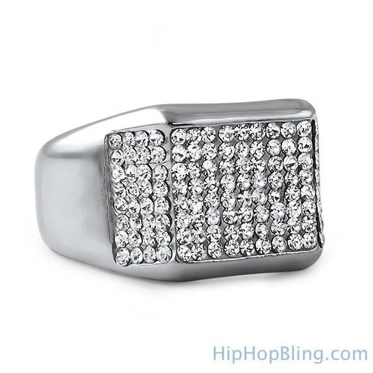 Kings Bling Bling Stainless Steel Ring