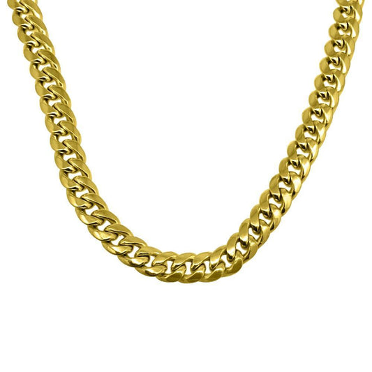 10K Yellow Gold 6MM Miami Cuban Chain