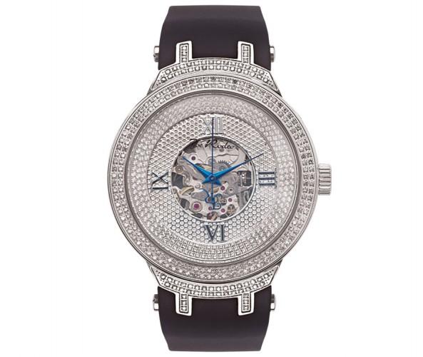 Skeleton Watch by Joe Rodeo 2.20ct Genuine Diamonds