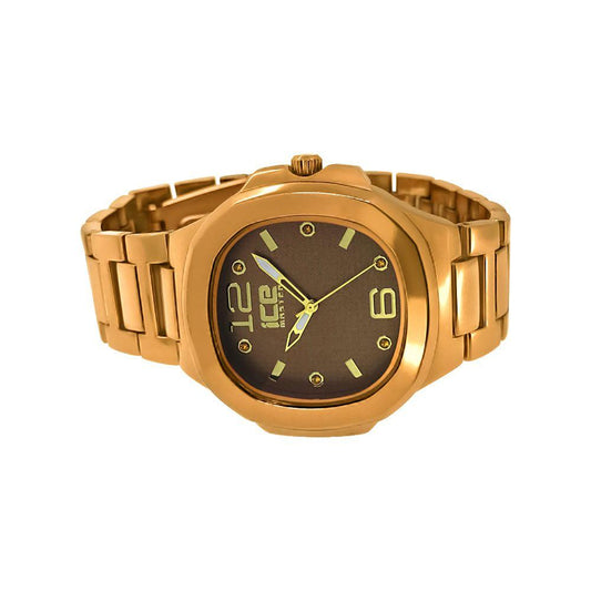 Copper Modern Fashion Metal Watch Black Dial