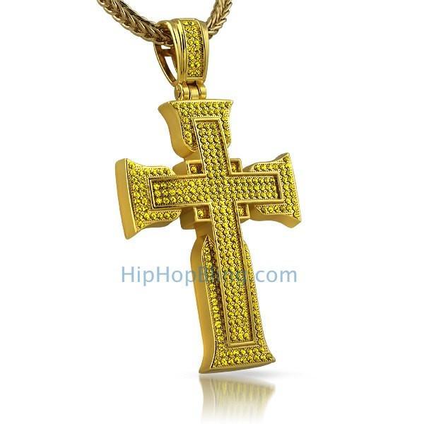 Lemonade Designer Bling Bling Cross