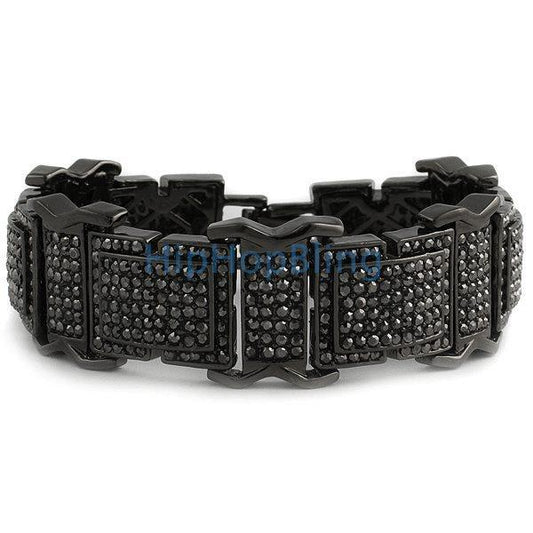 Ultimate Bling Bling Black Bracelet