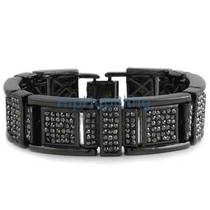 Fresh Black Bling Bling Bracelet