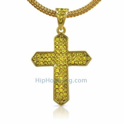 Lemonade Taper Cross & Chain Small