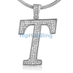 T Initial Bling Bling Pendant